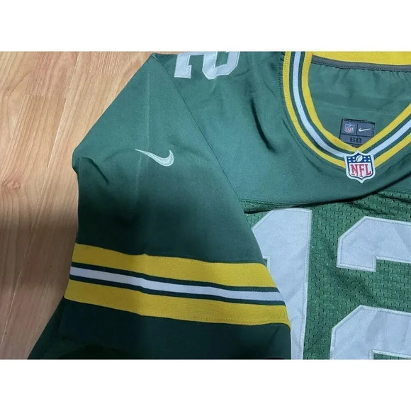 Aaron Rodgers Green Bay Packers NFL Jersey Nike On Field Stitched Size 60 - Picture 9 of 12